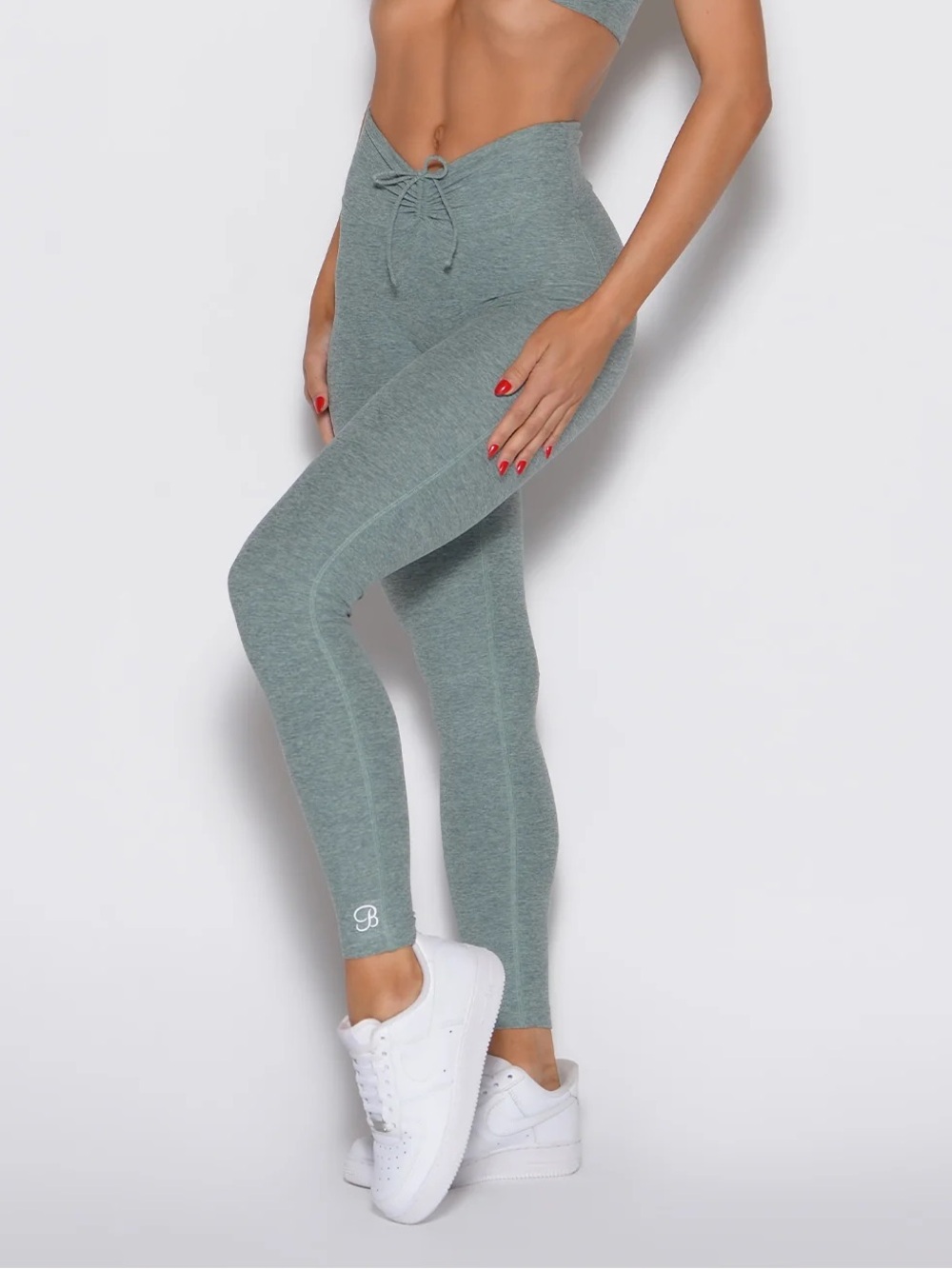 Bombshell Sportswear Curvemax Leggings Seafoam